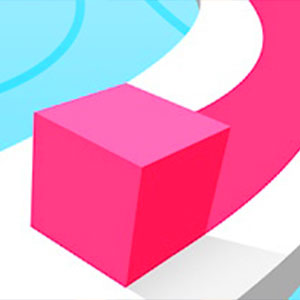Line Color 3D gameplay screenshot - similar to Rainbow Stacker