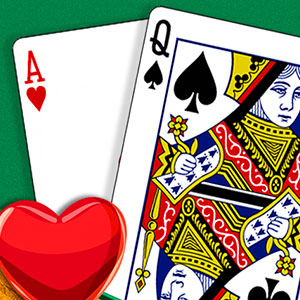 Hearts gameplay screenshot - similar to TowerCrush