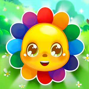 Flower Shooter gameplay screenshot - similar to Space Imposter