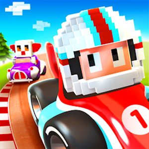 Super Blocky Race gameplay screenshot - similar to Hyper Hit