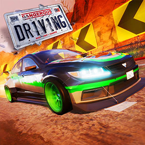 Dangerous Racing gameplay screenshot - similar to Monkey Bounce