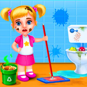 Baby Taylor House Cleaning gameplay screenshot - similar to Object Hunt