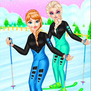 Anna Ski Injuries First Aid gameplay screenshot - similar to Master Fall Down