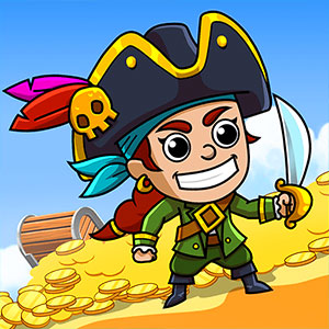 Treasure Hook Pirate gameplay screenshot - similar to Hamster Stack Maze