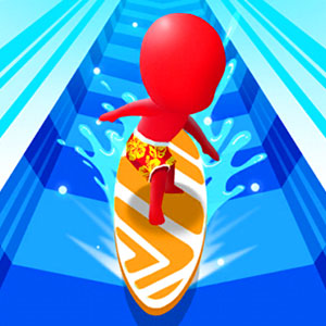 Water Race 3D gameplay screenshot - similar to Subway Runner