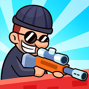 Crazy Sniper Shooter gameplay screenshot - similar to Night Runner