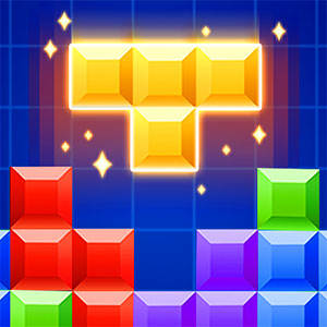 Tetris gameplay screenshot - similar to Draw Attack