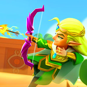 Archero gameplay screenshot - similar to Domino