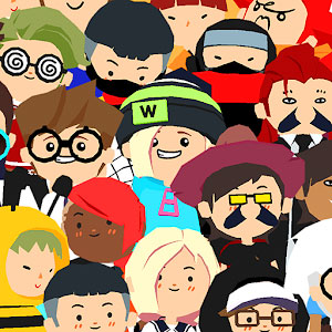 Find These Guys gameplay screenshot - similar to Draw Attack