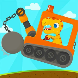 Dino digger sr gameplay screenshot - similar to Wiggle