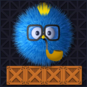 Where's My Ruffled Bird gameplay screenshot - similar to TileBlaster