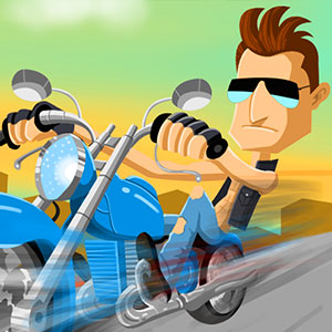 Stud Rider gameplay screenshot - similar to Coffee Deliveryman