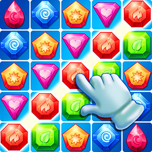 Connect The Gems gameplay screenshot - similar to Ancient Ore
