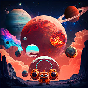 Stellar Odyssey gameplay screenshot - similar to Box Run