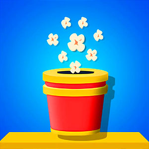 Popcorn Box gameplay screenshot - similar to Stack Color
