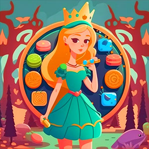 Princess Candy gameplay screenshot - similar to Fantastic Orange