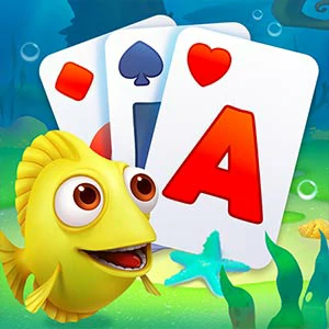 Solitaire Tri Peaks gameplay screenshot - similar to Solitaire