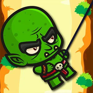 Swing Goblin gameplay screenshot - similar to Panda Flash