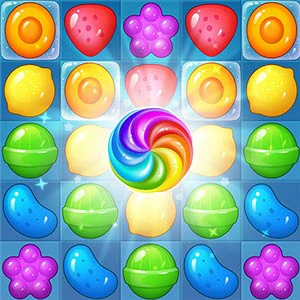 Magic Stone Match 3 Deluxe gameplay screenshot - similar to Save The Monkey