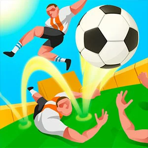 Play Football gameplay screenshot - similar to Spidey Swing