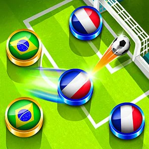 Soccer Caps Game gameplay screenshot - similar to Koala Sling
