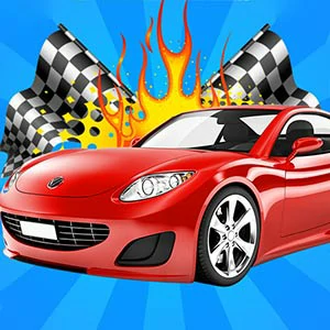 Powerful Cars Memory gameplay screenshot - similar to Makeup Rush