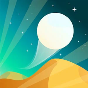 Dune Surfer gameplay screenshot - similar to Zoo Drop