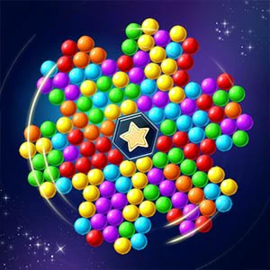 Bubble Spin gameplay screenshot - similar to Math Vs Bat