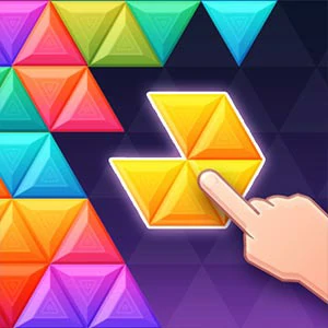 Block Cover Match gameplay screenshot - similar to BubbleWoods