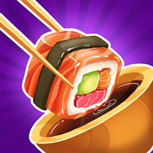 Sushi Feast gameplay screenshot - similar to Tile Slider