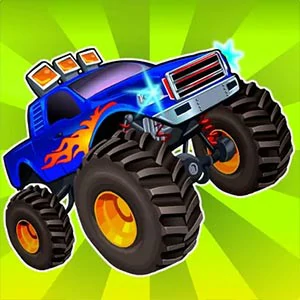 Big Monsters Racing gameplay screenshot - similar to Ultimate Boxing