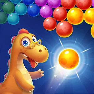 Bubble Dinosaur gameplay screenshot - similar to Stencil Art