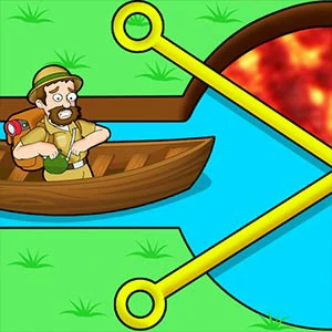 Pull Him out gameplay screenshot - similar to Linebright