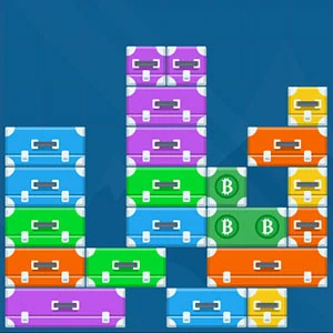Bus with Suitcases gameplay screenshot - similar to SuperPlumber