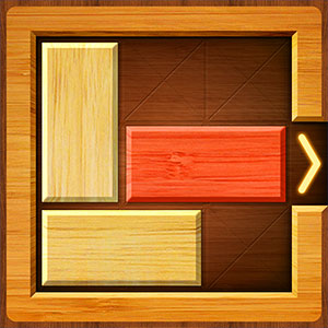 Wooden Slide gameplay screenshot - similar to Pop Stone