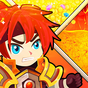 Caio Hero gameplay screenshot - similar to Fruit Bubble