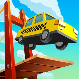 Over the Bridge gameplay screenshot - similar to Cross Path