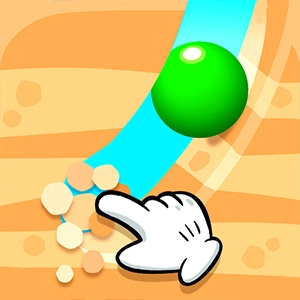 Route Dig gameplay screenshot - similar to Rhomb