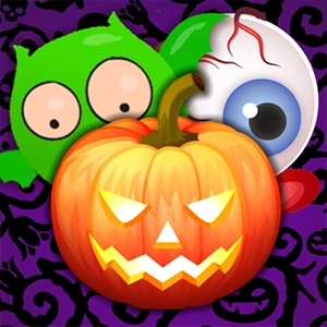 Crazy Halloween gameplay screenshot - similar to Tie Dye