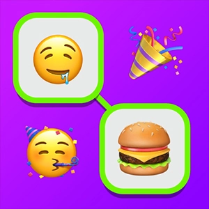 Emoji Game gameplay screenshot - similar to SnakeBlast