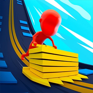 Stack Colors gameplay screenshot - similar to CRAZY VAN
