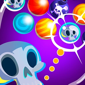 Halloween Bubble Shooter gameplay screenshot - similar to Shoot Giant