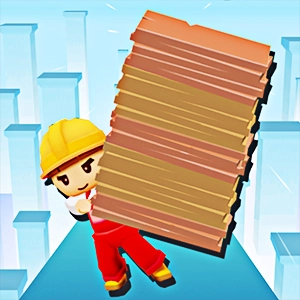 Brick Surfer gameplay screenshot - similar to Dessert Stack