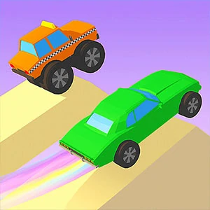 Wheel Duel gameplay screenshot - similar to Bubble Planets