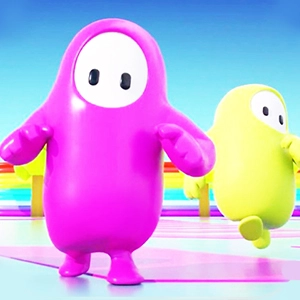 Fall Guys Knockout gameplay screenshot - similar to Shower Run 3D
