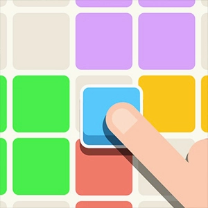 Fours Puzzle Game gameplay screenshot - similar to Color Match