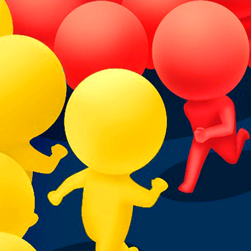 Crowd City gameplay screenshot - similar to Fruit Bubble