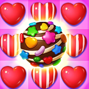 Candy Blocks Collapse gameplay screenshot - similar to Rail Rush