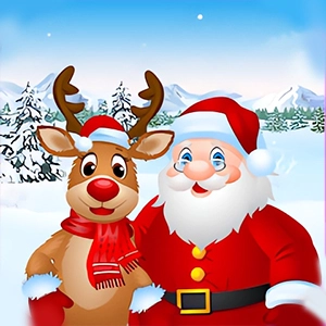 CHRISTMAS RUSH gameplay screenshot - similar to EyeArt Beauty Makeup Artist
