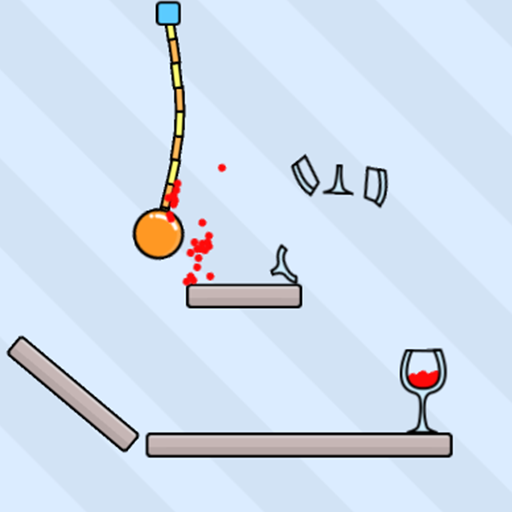 Rope Master gameplay screenshot - similar to Stack Colors